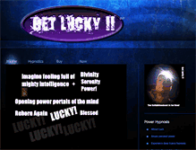 Tablet Screenshot of getlucky.cosmicmaster.com